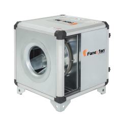 Fanexfan FPH-560 Harici Motorlu Tek Cidarlı Akustik İzoleli Hücreli Fan (Geriye Eğimli Plug Fanlı) Monofaze