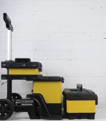 Stanley 1-95-621 Metal Plastik Tekerlekli Takım Çantası 568x730x389