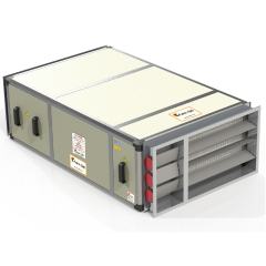 Fanexfan FHSF-R-20 Çift Cidarlı Sığınak Santrali  (Radyal Fanlı) Monofaze