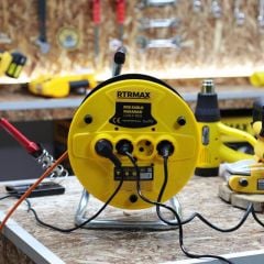Rtrmax REM31520 Seyyar Makaralı Uzatma Kablosu 20 Metre 3*1,5 mm