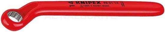 Knipex 98 01 22 VDE 22mm İzoleli Yıldız Tek Ağız Anahtar