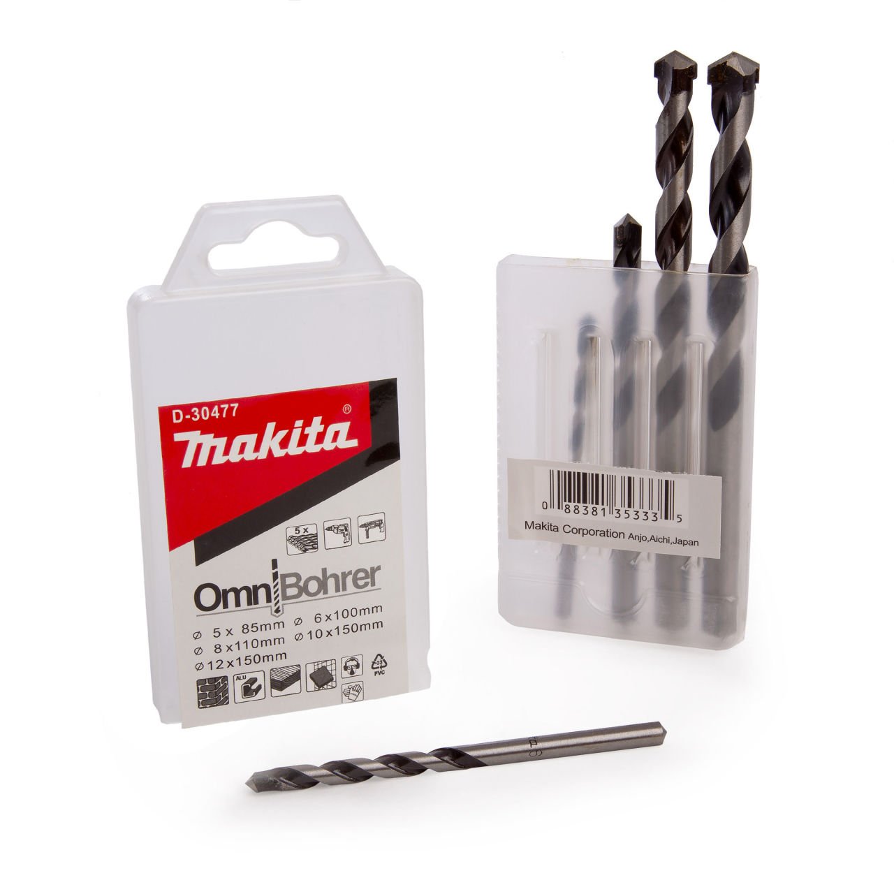 Makita D-30477 Çok Amaçlı Matkap Ucu Seti