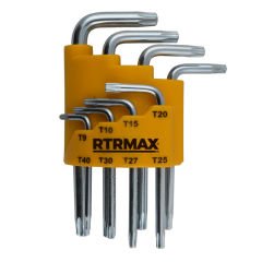 RTRMAX RH03853 8'Li Set Kısa Torx Allen Anahtar