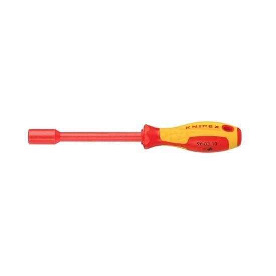 Knipex 98 03 10 10x125mm VDE İzoleli Lokma Uçlu Tornavida