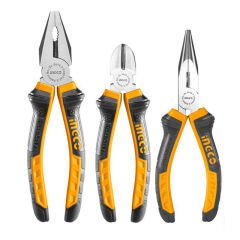 Ingco HKPS08318 3'lü Set Pense, Yan Keski, Kargaburun Pense