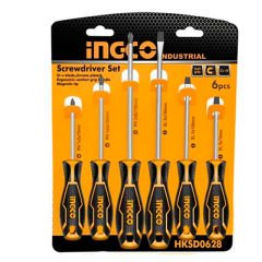 Ingco HKSD0628 6'lı Tornavida Seti
