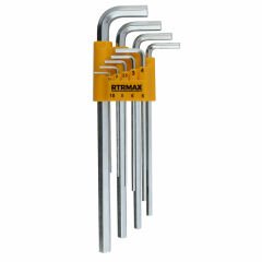 RTRMAX RH03852 9'Lu Set Uzun Hex Allen Anahtar