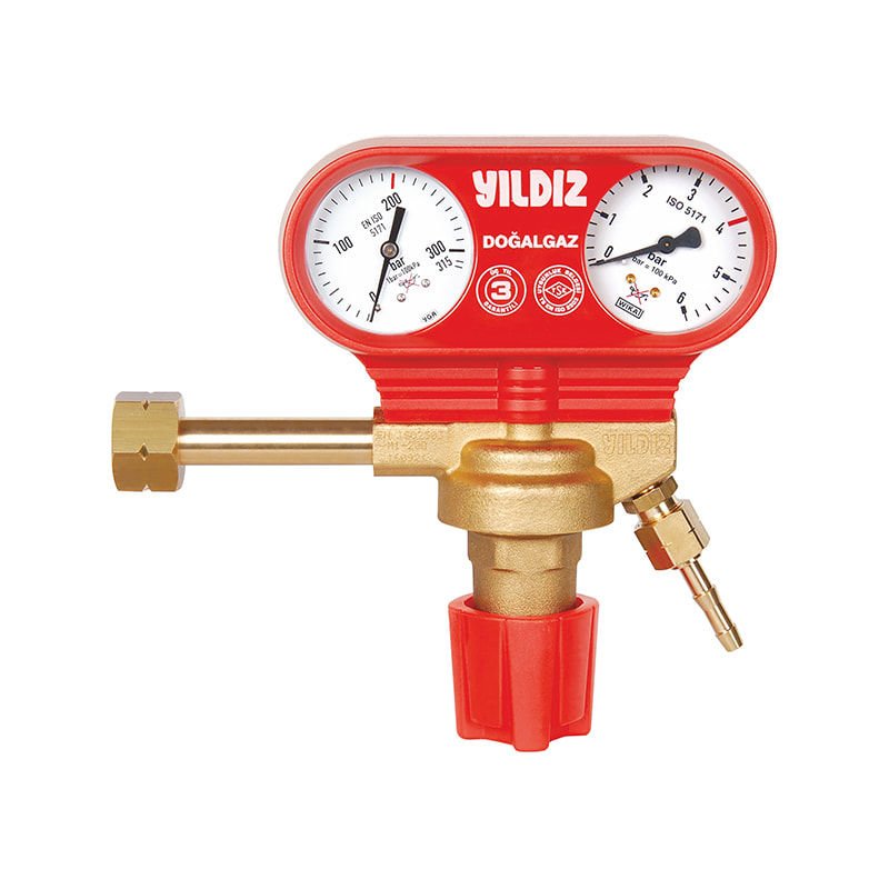 Yıldız 5381S 0-10 Bar W 21.80 x 1/14'' Sol Doğalgaz Basınç Düşürücü