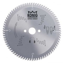 König ALM-330-01 330x3,6x32 108 Diş Elmas Uçlu Alüminyum ve PVC Sessiz Daire Testeresi