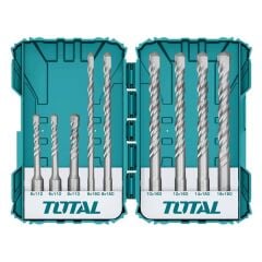 Total TACSDL30901 9'lu SDS Plus Kırıcı Matkap Ucu Seti