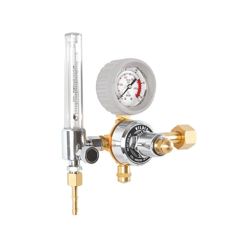 Yıldız 5450SF16 Flowmetreli 16 L/min W 21.80 x 1/14'' CO2 Basınç Düşürücü