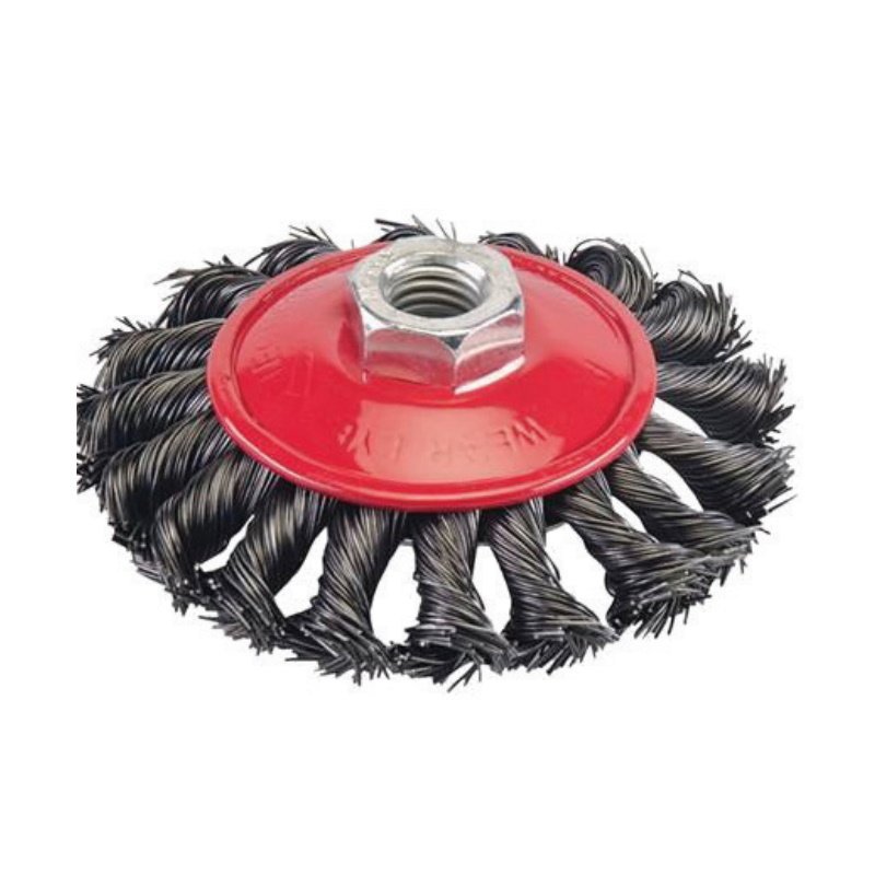 Partner PT03029 M14*100mm Gri Buma Telli Daire Fırça