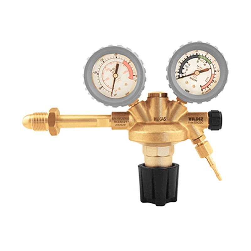Yıldız 5242SC Manometreli 21 L/min G 5/8'' Dış Karışımgaz Basınç Düşürücü