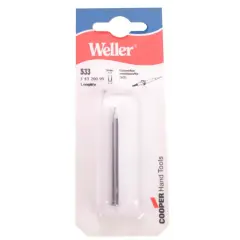 Weller S33 Sp25 Havya için Demir Kaplı Düz Uç