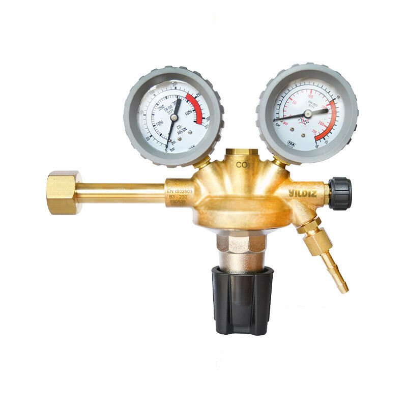 Yıldız 5251SC 0-10 Bar W 21.80 x 1/14'' CO2 Karbondioksit Basınç Düşürücü