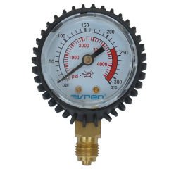 Evren 106 0-315 Bar G1/4'' Oksijen-Argon-Karbındioksit-Azot Giriş Basınç Göstergesi