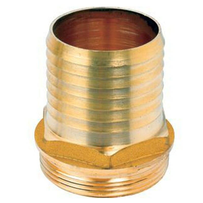 Adasan 1 1/2''x40mm Sarı Hortum Rakoru - 2 Adet