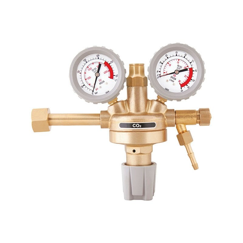 Yıldız 5150S Manometreli 21 L/min W 21.80 x 1/14'' CO2 Karbondioksit Basınç Düşürücü