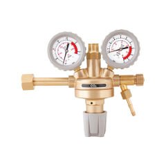 Yıldız 5150S Manometreli 21 L/min W 21.80 x 1/14'' CO2 Karbondioksit Basınç Düşürücü