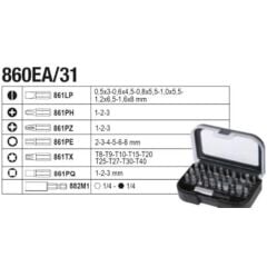 Beta 020540001 2054E-100 100 Parça Dolu Takım Çantası
