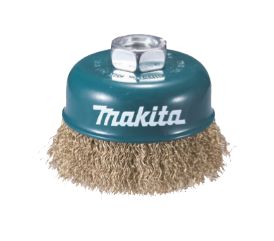 Makita D-39768 Ahşap İşleri Dalgalı Sarı Telli Çanak Fırça 75xM14x2mm