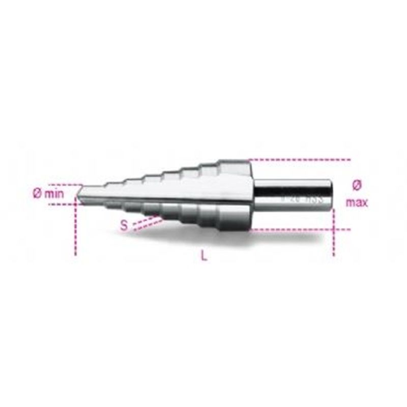 Beta 004250015 425/3 85mm Kademeli Freze Matkap Ucu