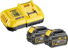 Dewalt DCS7485T2 54V 210mm XR FlexV Kömürsüz Çift Aülü Tezgah Tipi Testere