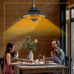 Elcon HF-2000 Elektrikli Tavan Tipi Sarkıtlı Infrared Isıtıcı 2000W