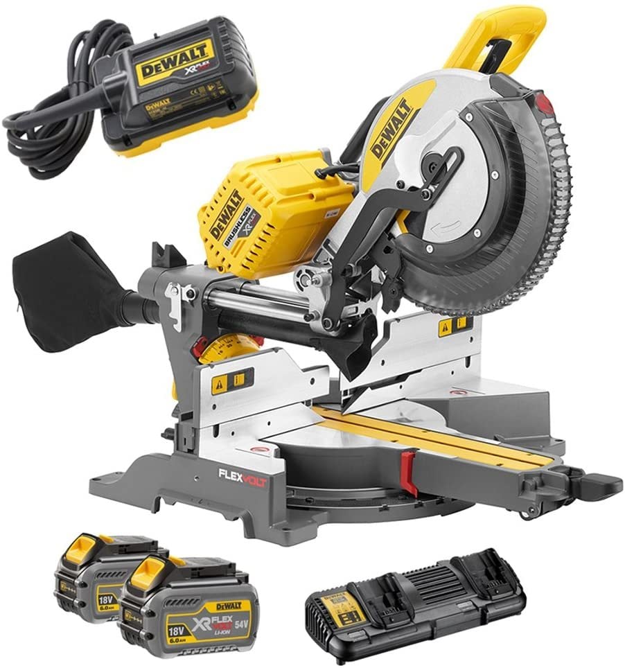 Dewalt DHS780T2A 2x54V 305 mm XR FlexV Çift Li-Ion Akülü/Elektrikli Gönye Testere