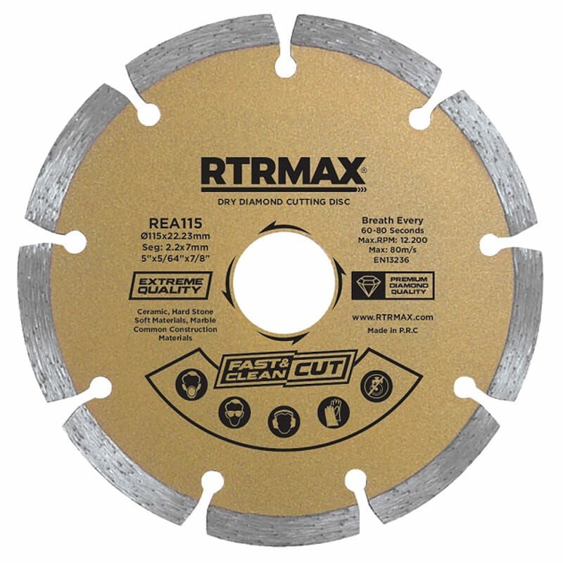 RTRMAX REA180 180 Soketli Elmas Testere