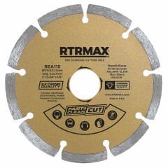 RTRMAX REA180 180 Soketli Elmas Testere