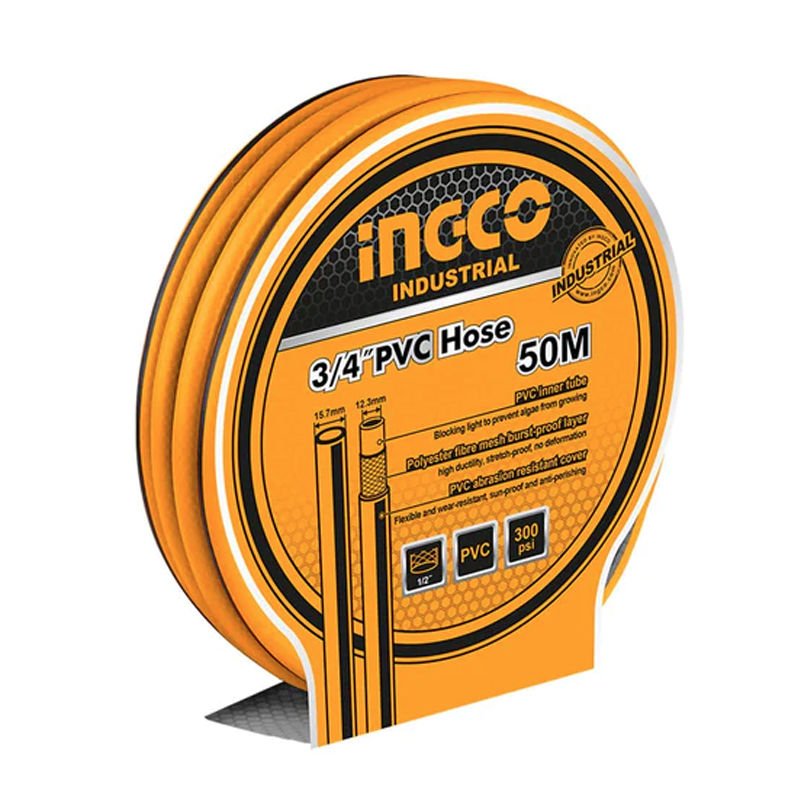 Ingco HPH5001 3/4 PVC Hortum