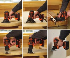 Black & Decker MT218KB Çift Akülü Multievo Vidalama Aleti