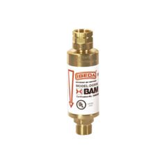 IBEDA IB0367 G3/8''Sol Basınç Düşürücü Alev Emniyet Valfi Asetilen Propan Doğalgaz