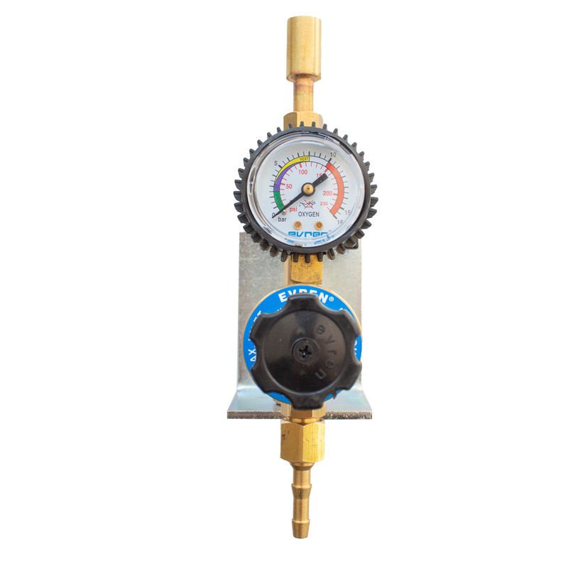 Evren 910 0-10 bar Ø 15 mm Oksijen Postabaşı Grubu