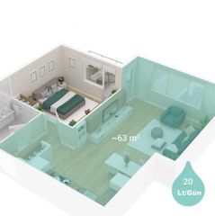 Olefini OL20-BD30AMN Wifi Ev Tip Nem Alma Cihazı 20 Lt/gün